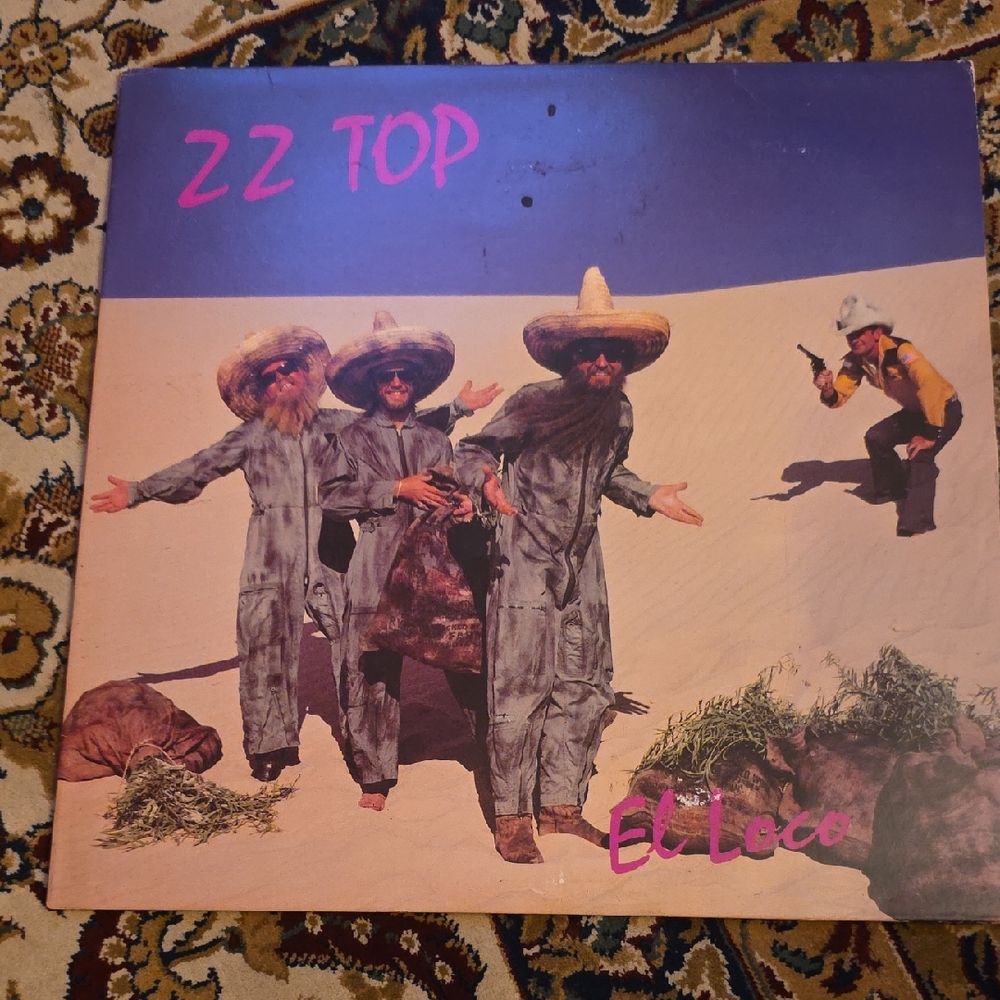 ZZ Top 'El Loco' Vinyl Record